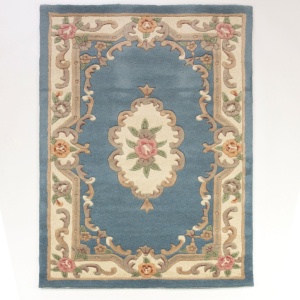 Covor Aubusson Albastru 75X150 cm, Flair Rugs - Img 2