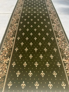 Covor biserica Traversa, Lotos, Verde, 80x1500 cm, Delta 15033 310