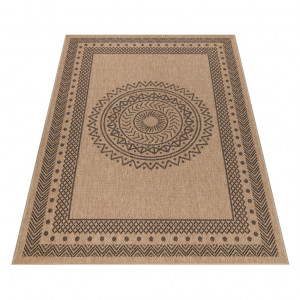 Covor Dhaka Negru V4 80x250 cm - Img 3
