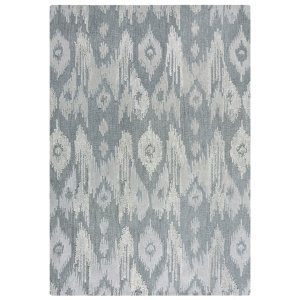 Covor Dion Ikat Wool Albastru 200x290 cm, Flair Rugs - Img 2