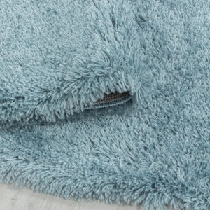 Covor Fluffy Albastru 80x80 cm - Img 3