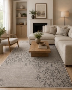 Covor, Jeans, Crem, 80x150 cm, Delta 6078 3301