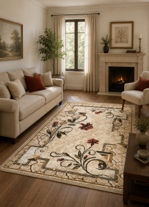 Covor, Lotos, Crem, 160x230 cm, Delta 587 116