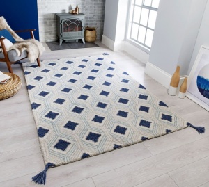 Covor Marco Albastru 120x170 cm, Flair Rugs