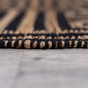 Covor Meander Jute Negru 200x290 cm, Flair Rugs - Img 3