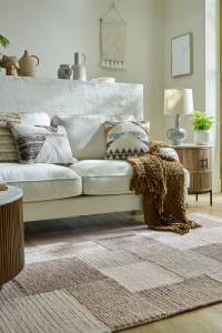 Covor Minerals Patch Natural 120X170 cm, Flair Rugs - Img 5