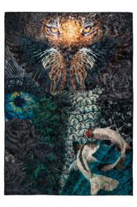 Covor My Exotic Negru 120x170 cm - Img 2