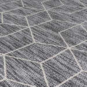 Covor Napoli Negru 120x170 cm, Flair Rugs - Img 4