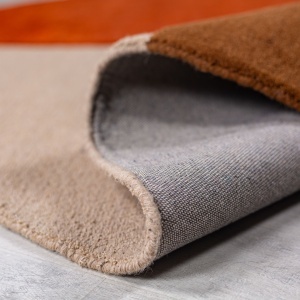 Covor rotund Mia Segment Caramiziu 150x150 cm, Flair Rugs - Img 4