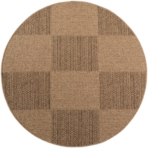 Covor rotund Timber V5 Bej 200x200 cm - Img 2