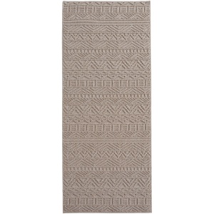 Covor traversa Helix etno V3 Bej 80x250 cm - Img 2