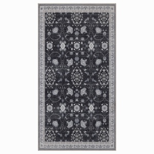 Covor Traversa INKA V6 Negru 80x150 cm - Img 2