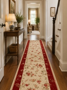 Covor Traversa, Lotos, Crem, 80x500 cm, Delta 551