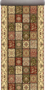 Covor Traversa Lotos Timbre, Bej 150x300 cm, 1800 gr/mp
