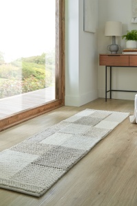 Covor traversa Minerals Patch Natural 60X230 cm, Flair Rugs - Img 5