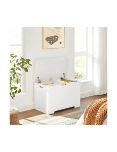 Cufar de depozitare, Vasagle, Alb, LHS11WT,76 x 48 x 40 cm - Img 5