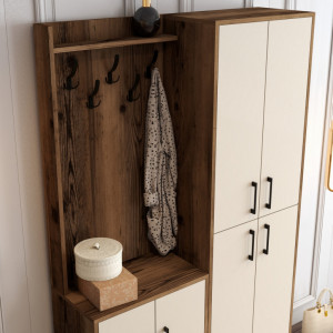 Cuier BerlinBA Walnut-Cream - Img 4