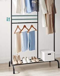 Cuier, Songmics, Negru, 105×50×195 cm - Img 4