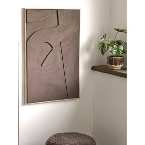 Decoratiune de perete Isabella, Maro, 4.4x60x90 cm - Img 3