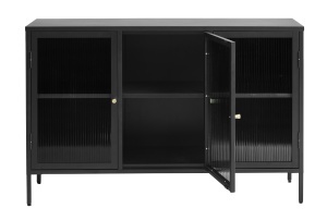 Dulap BRONCO, Negru, 40x85x132 cm - Img 4