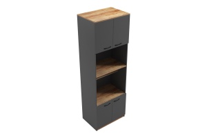 Dulap de bucatarie Rowan Gri 60x42x182cm - Img 4