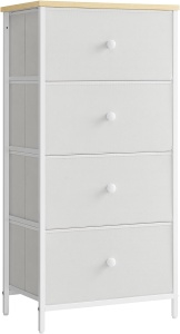 Dulap de depozitare, Songmics, Alb, 30 x 45 x 91.7 cm
