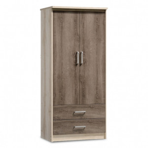 Dulap Olympus Cu 2 Uși Și Sertare Culoare Castillo-Toro 81x57x183 cm