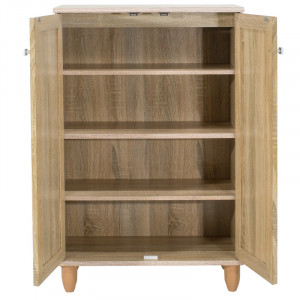 Dulap pantofi SANTO 10 perechi sonoma 60x34.5x91.5cm - Img 4