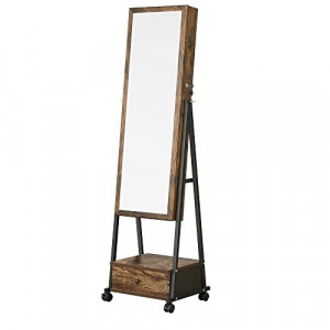 Dulap pentru bijuterii, Songmics, Antic, 41.5x37x152.5 cm - Img 2