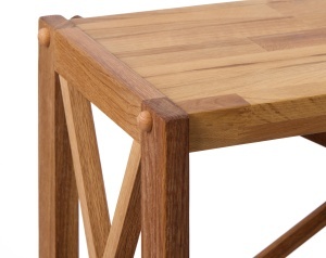 Dulap rafturi X-SHELF, Natural, 30x161x70 cm - Img 3