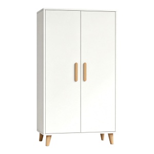 Dulap Tamera, Alb, 30x60x120 cm - Img 3