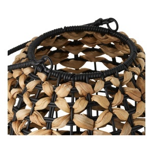 Felinar decorativ Pinto, Natural, 24x24x28.5 cm
