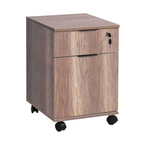 Fiset dulap birou cu roti RKM - 311 Nuc deschis 41x61x45 cm - Img 3