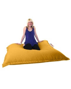 Fotoliu puf de gradina Cushion Pouf Galben 20x100 cm - Img 4
