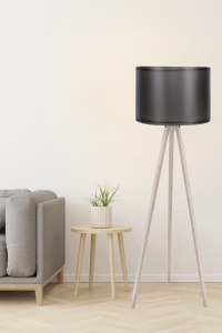 Lampadar 119 Negru 25x38x145 cm - Img 2