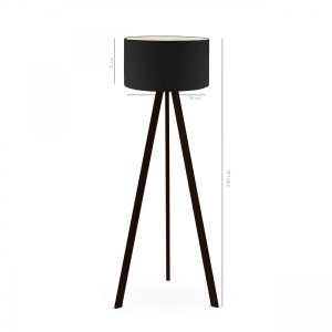 Lampadar AYD-2650 Negru 38x21x140 cm - Img 3