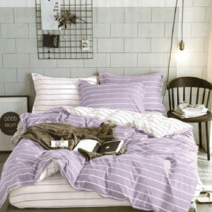 Lenjerie Fine Stripes (Bumbac Satinat)