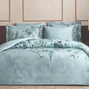 Lenjerie Jovoy Blue King Size (Bumbac Egiptean)
