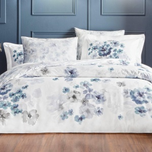 Lenjerie Orleans Blue King Size (Bumbac Egiptean)