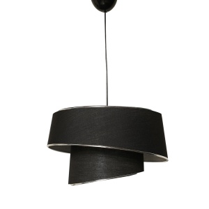 Lustra Barette Argintiu 32x32x70 cm - Img 2
