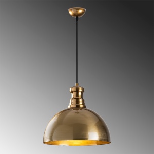 Lustra Berceste Auriu 40x40x134 cm - Img 4