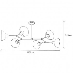 Lustra Dram - 1107 Vintage - Img 3