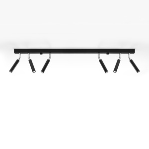 Lustra Eyetech Negru 100x3x20 cm - Img 2