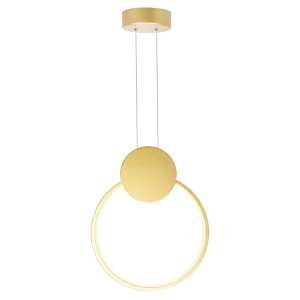 Lustra LED, Ganden, Pako, Auriu 26.5x26.5x20 cm - Img 2