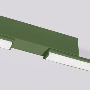 Lustra LED Lagom Olive 4000K 181x4x7 cm - Img 7
