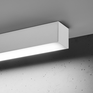 Lustra LED Pinne Alb 4000K 67x6x6 cm - Img 5