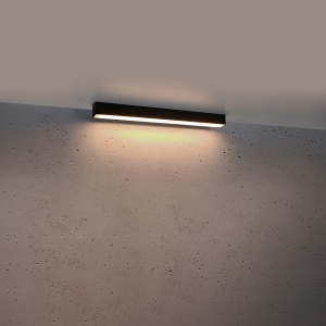 Lustra LED Pinne Negru 3000K 67x6x6 cm - Img 3