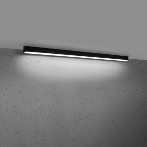 Lustra LED Pinne Negru 4000K 118x6x6 cm - Img 3