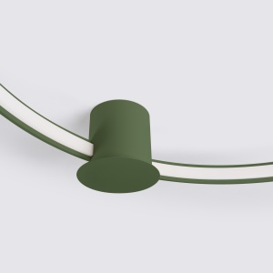 Lustra LED Rio 78 Olive 4000K 78x84x13 cm - Img 4