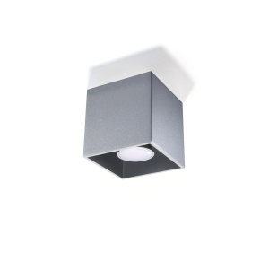 Lustra Quad Gri 10x10x10 cm - Img 2
